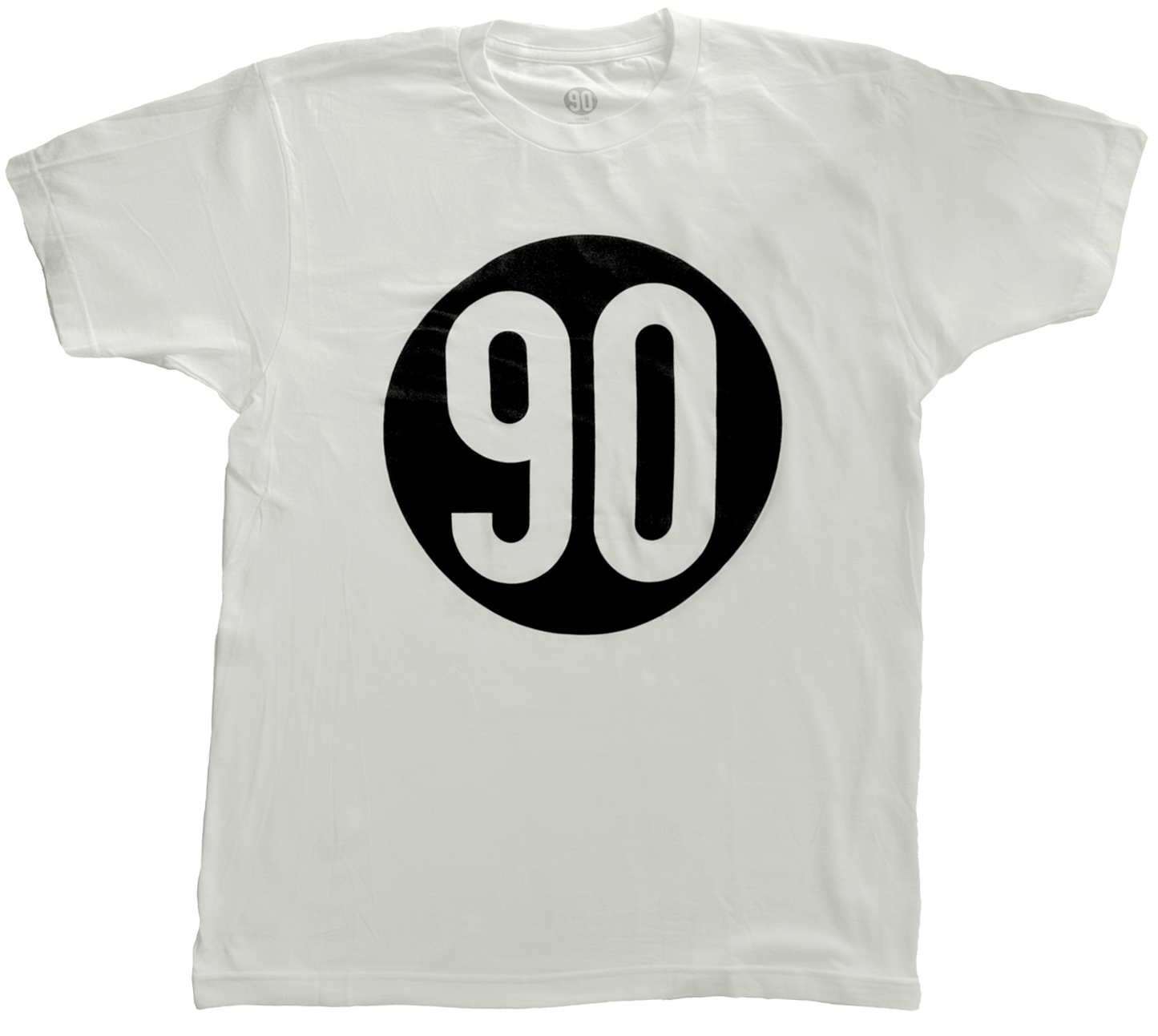White 90 Logo Tee