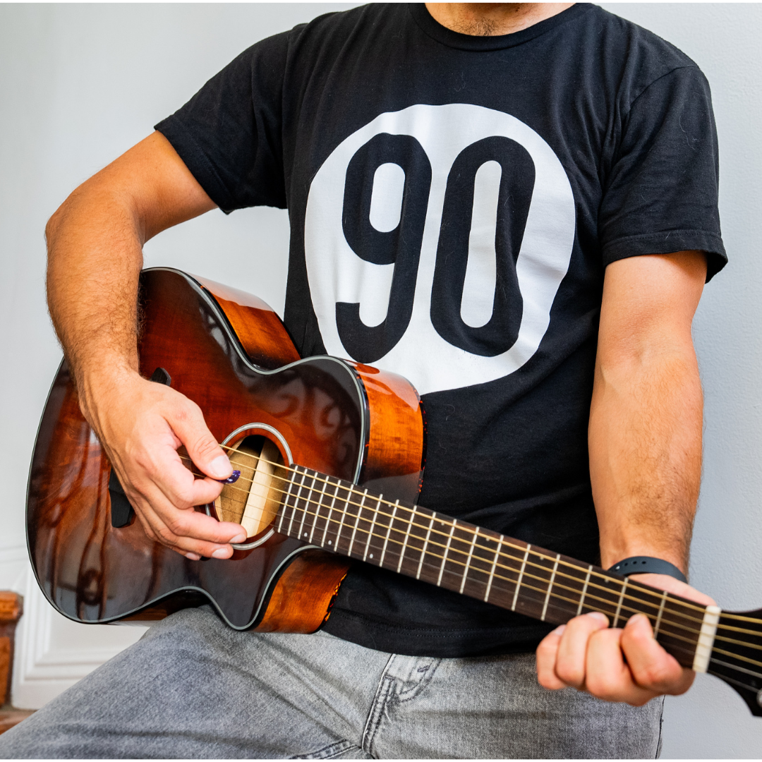 90 The Original Logo Front & Back Tee