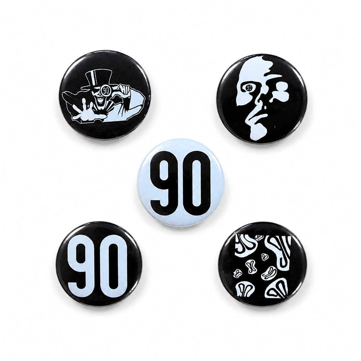 90 Pin Set — 5 Classic Pins