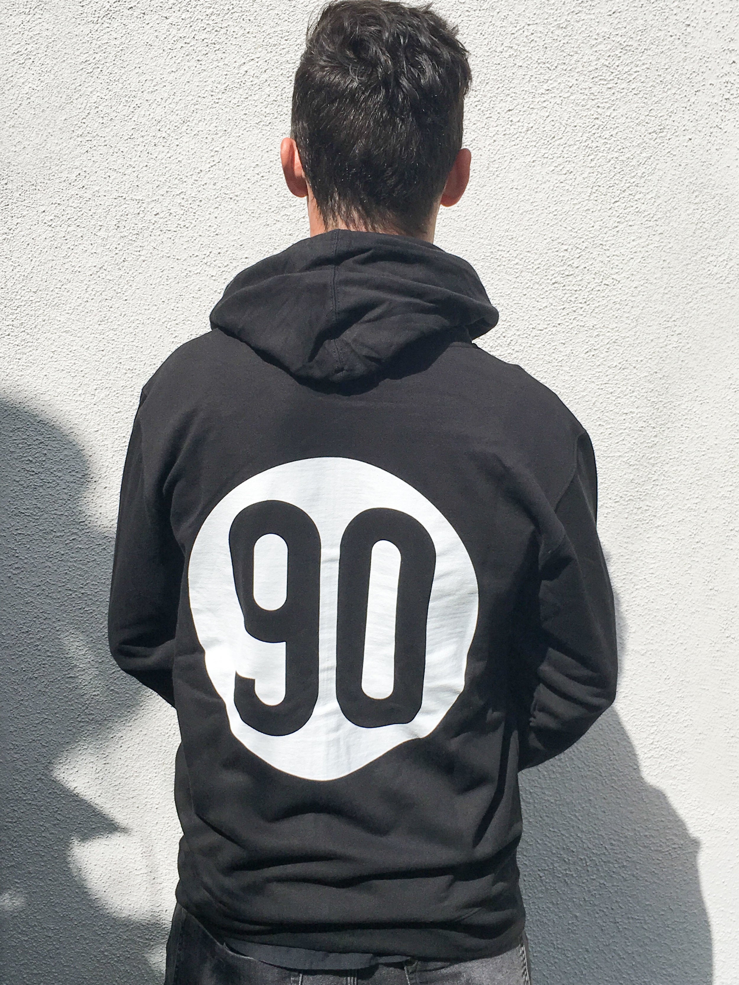 90 Logo Zip Hoodie