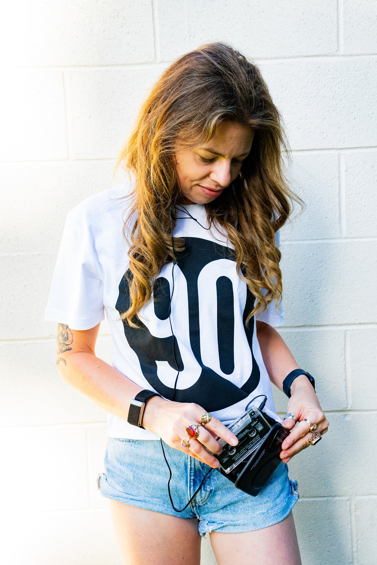 90 The Original White Tee