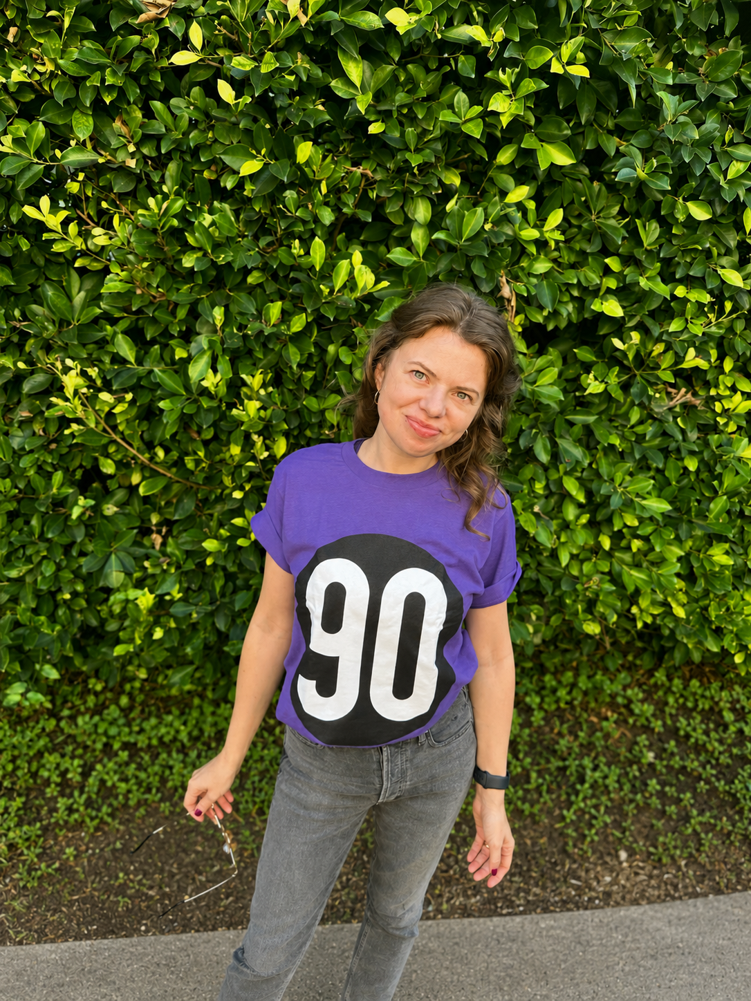 90 The Original Purple Tee