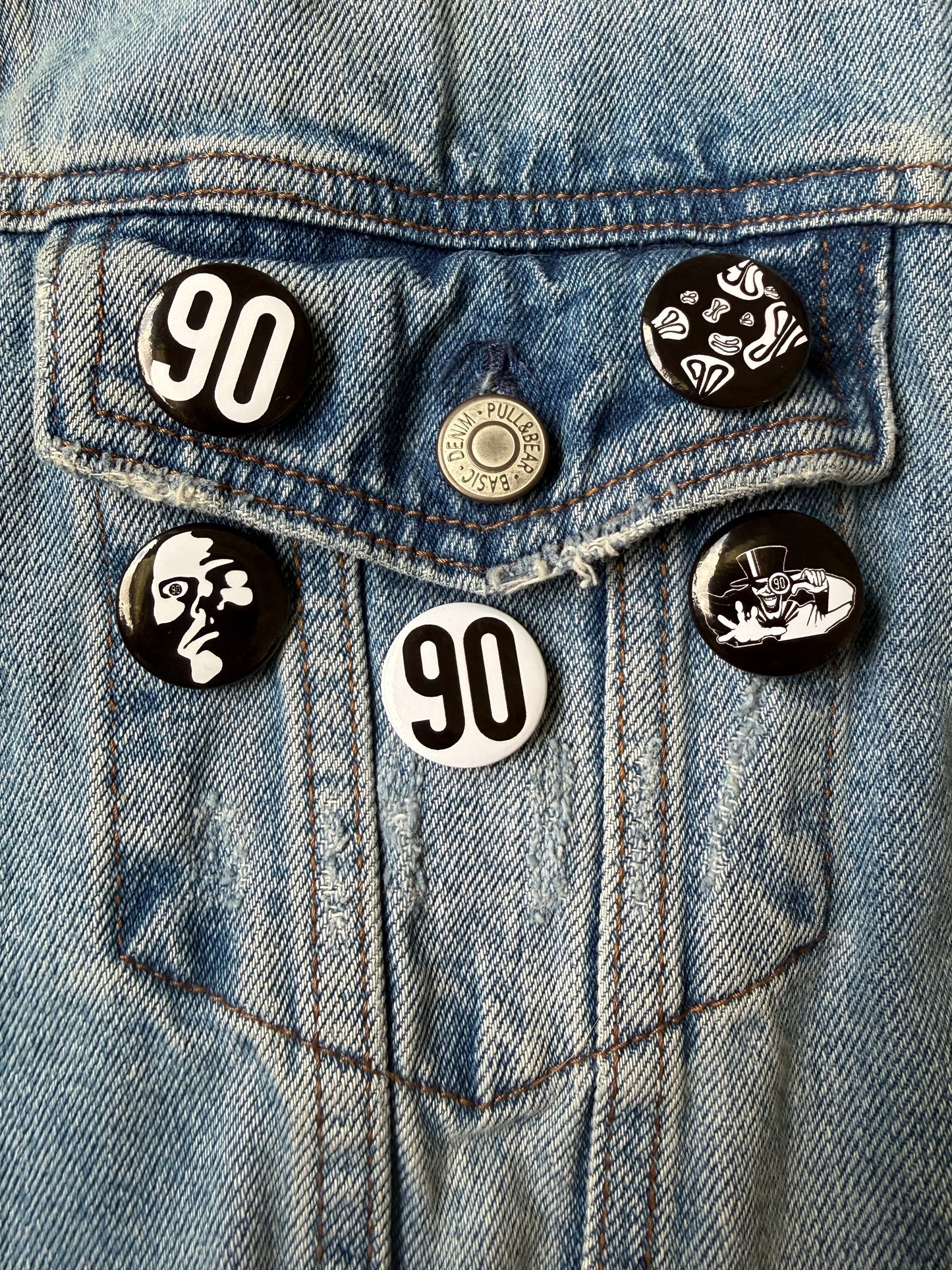 90 Pin Set — 5 Classic Pins