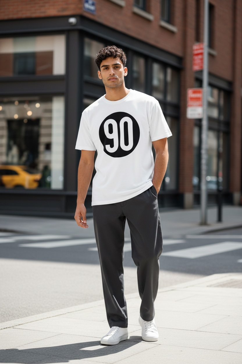 90 The Original White Tee