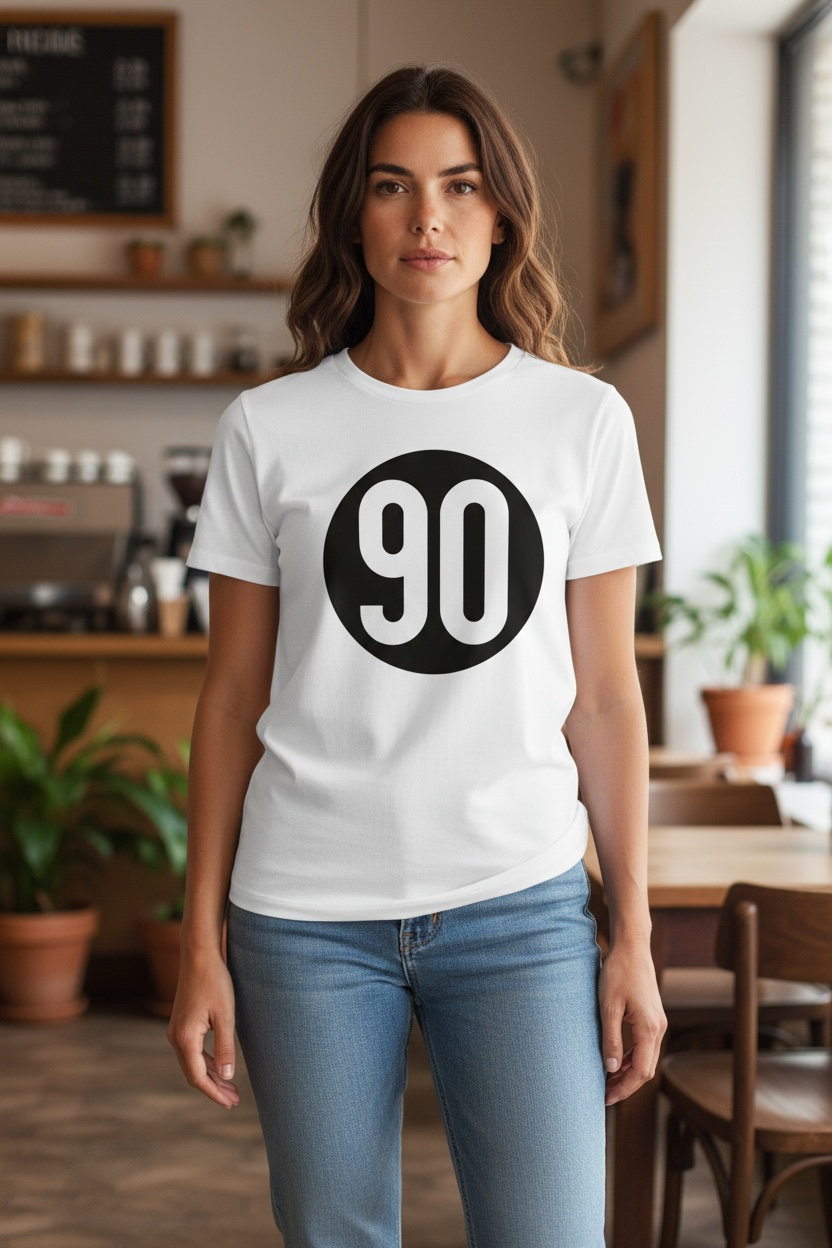 90 The Original White Tee